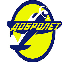 Dobrolet logo設計欣賞 Dobrolet航空業(yè)標志下載標志設計欣賞