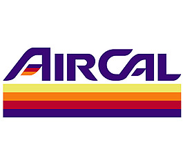 AirCal logo設(shè)計欣賞 AirCal民航公司標(biāo)志下載標(biāo)志設(shè)計欣賞