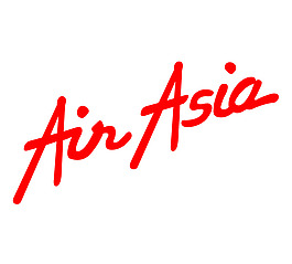 AirAsia logo設計欣賞 AirAsia民航公司標志下載標志設計欣賞