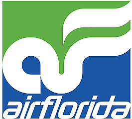 Air_Florida logo設(shè)計欣賞 Air_Florida航空公司LOGO下載標(biāo)志設(shè)計欣賞