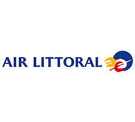 Air_Littoral logo設計欣賞 Air_Littoral航空公司LOGO下載標志設計欣賞
