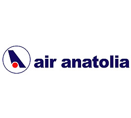 Air_Anatolia logo设计欣赏 Air_Anatolia航空公司标志下载标志设计欣赏