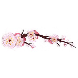 繡花 花紋 花朵 梅花 花邊 免費素材