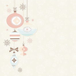 復(fù)古的圣誕飾品