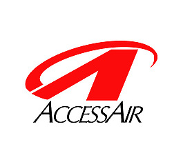 AccessAir logo設計欣賞 AccessAir航空公司標志下載標志設計欣賞