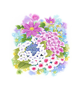 位图 插画 插画师 茨木祥之 日本 免费素材