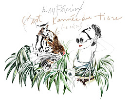 位圖 插畫 時尚插畫 人物插畫 時尚插畫 免費素材