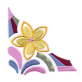 繡花 花朵 花邊 免費(fèi)素材