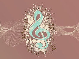 蹩腳的音符與波背景
