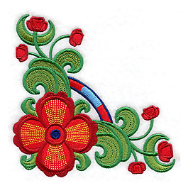 繡花 花紋 花朵 花邊 免費(fèi)素材