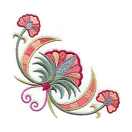 繡花 花紋 花朵 花邊 免費(fèi)素材