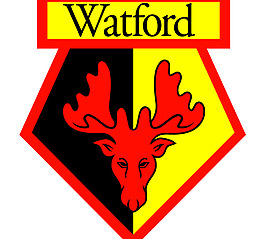 Watford FC logo设计欣赏 职业足球队LOGO - Watford FC下载标志设计欣赏