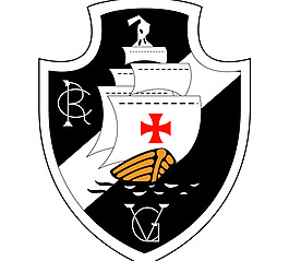 Vasco Da Gama logo设计欣赏 职业足球队LOGO - Vasco Da Gama下载标志设计欣赏