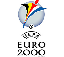 UEFA Euro 2000 logo设计欣赏 职业足球队LOGO - UEFA Euro 2000下载标志设计欣赏