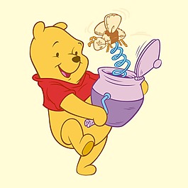 印花矢量圖 可愛卡通 卡通形象 卡通動物 迪斯尼 免費素材