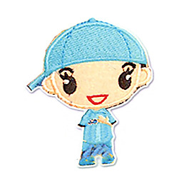 贴布 男孩 免费素材