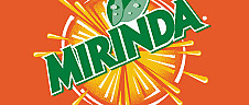 Mirinda Orange logo設計欣賞 美年達橙標志設計欣賞