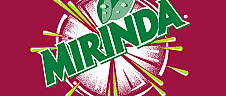 Mirinda Apple logo設計欣賞 米林達蘋果標志設計欣賞