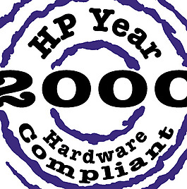 HP 2000 Hardware Compliant logo設計欣賞 惠普2000硬件兼容標志設計欣賞
