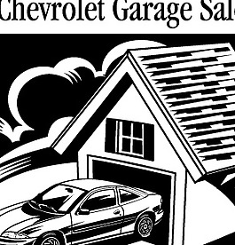 Chevrolet Garage Sale logo設(shè)計(jì)欣賞 雪佛蘭車庫銷售標(biāo)志設(shè)計(jì)欣賞