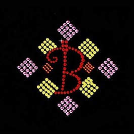 燙鉆 文字 字母 幾何 菱形 免費(fèi)素材