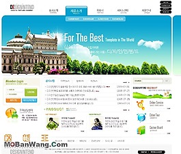 古罗马建筑风格模板