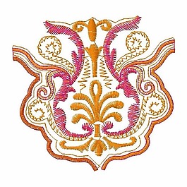 繡花 花紋 花朵 免費素材