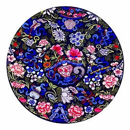 繡花 圖騰 民族 花朵 花紋 免費(fèi)素材
