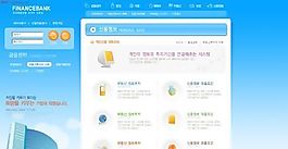 韩国科技网站模板