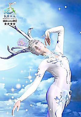白鹿緣泉圖片