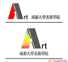 矢量成都大學美術學院校徽