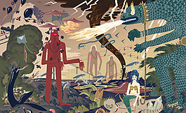 位圖 插畫 時(shí)尚插畫 插畫師 Micah 免費(fèi)素材