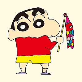 印花矢量圖 可愛卡通 卡通形象 蠟筆小新 生活元素 免費素材