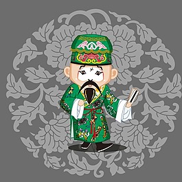 印花矢量圖 T恤圖案 圖文結(jié)合 國粹 京劇 免費(fèi)素材