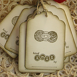 吊牌 文字 英文 生活元素 毛線 免費素材