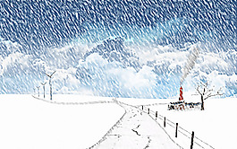 下雪 動畫圖片