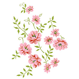 位圖 藝術(shù)效果 水彩 花卉 免費素材