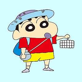 印花矢量圖 可愛卡通 卡通形象 蠟筆小新 生活元素 免費素材