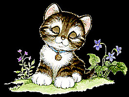 动漫猫图片