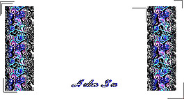 閃光邊框素材圖片