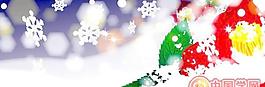 精美夢幻雪花背景矢量素材