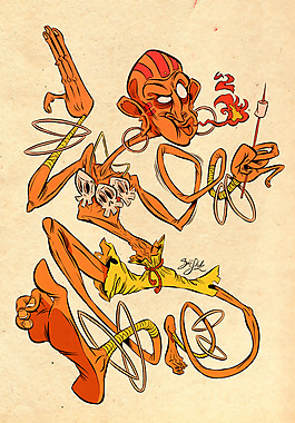 位圖 插畫 插畫師 Dirk 免費(fèi)素材