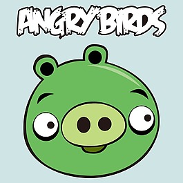 印花矢量圖 可愛卡通 卡通形象 卡通動物 憤怒的小鳥 免費素材