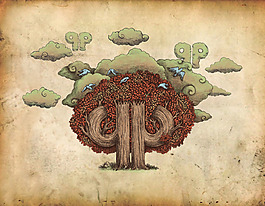位圖 插畫 植物插畫 插畫師 Terry 免費素材