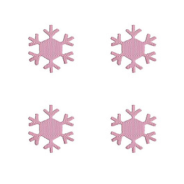 繡花 生活元素 雪花 免費素材
