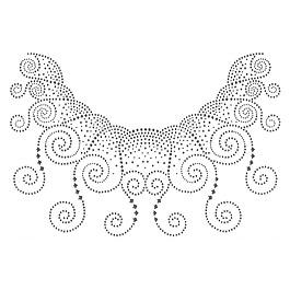 燙鉆 領(lǐng)邊 花紋 免費素材