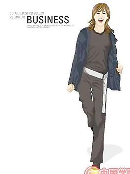 辦公人物矢量圖