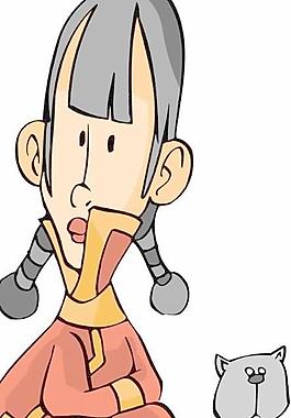 古代人物矢量圖