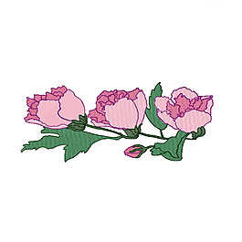 繡花 植物 花朵 免費(fèi)素材