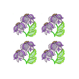 繡花 植物 花朵 免費素材